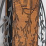 Wallity Birds In Love 1 Escultura de pared Negro y Nogal